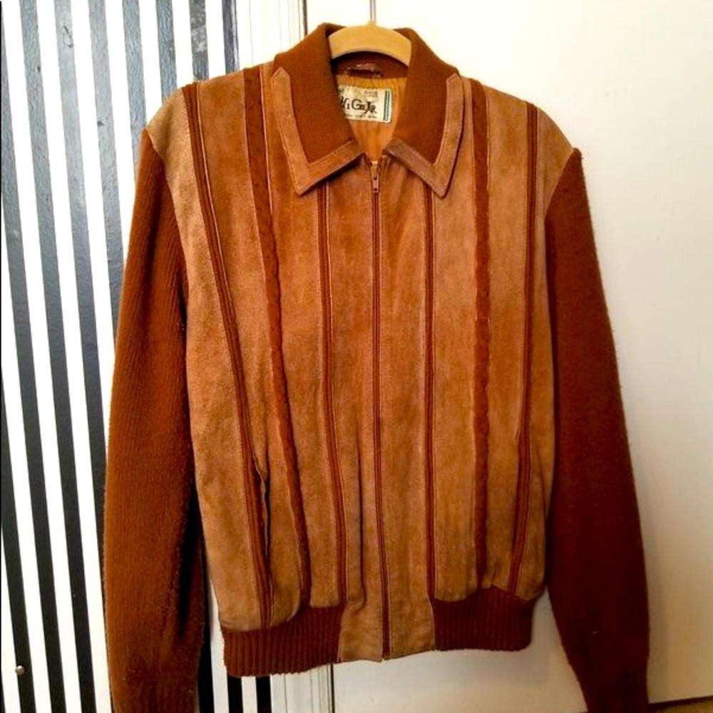 Vintage Hi Gear genuine suede leather jacket